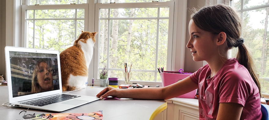 It's Online But It's Still School. Here Are 4 Tips for Your Child's Success.