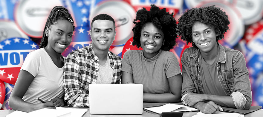 Students of Color Are Depending on You November 3. Don't Throw Away Your Shot.