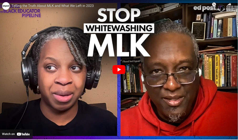 Shayna Terrell and Dr. Greg Carr discuss MLK Day 2024