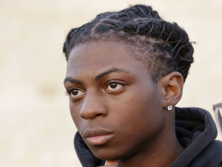 Darryl George was suspended from Barbers Hill High School in Mont Belvieu, Texas, for his hair.