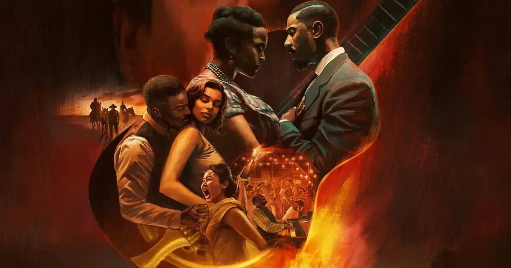 "Sinners" "Dance with the Devil" movie promotional poster